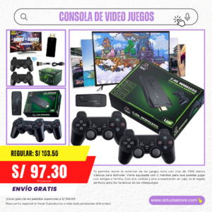 CONSOLA DE VIDEO JUEGOS