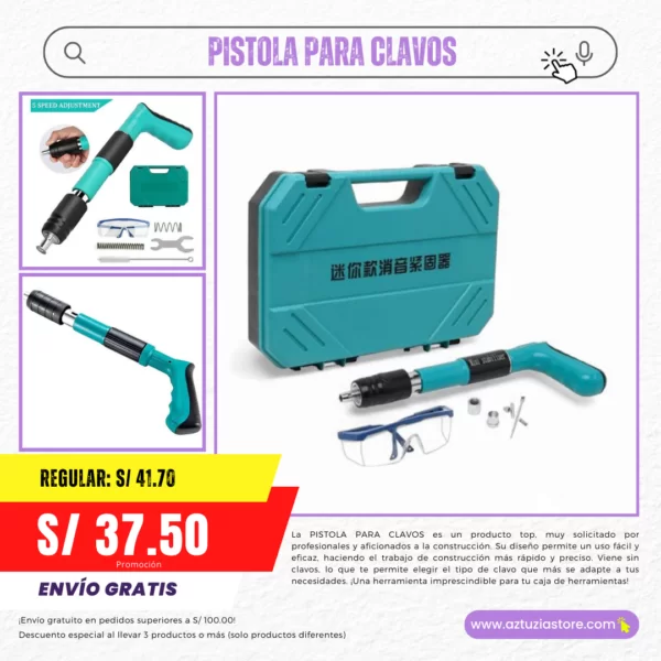 PISTOLA PARA CLAVOS