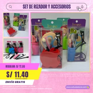 SET DE RIZADOR Y ACCESORIOS
