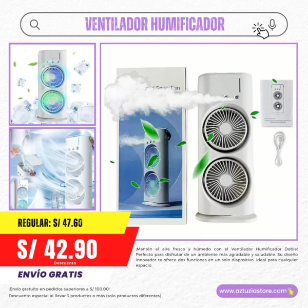 VENTILADOR HUMIFICADOR